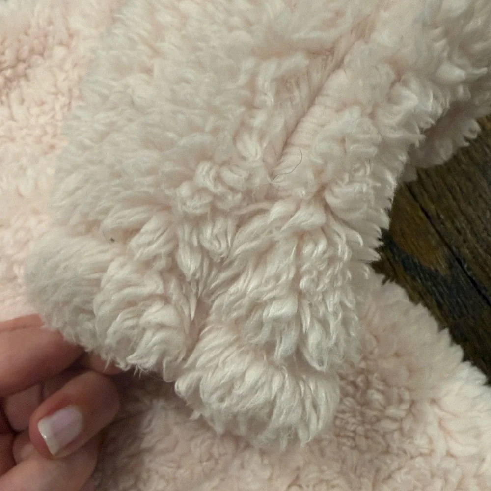 Pink Fleece Hooded Jacket Toddler Girls 18 Months
